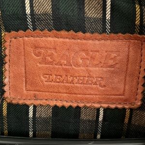 Men’s vintage leather jacket